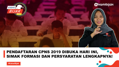 Hari Ini Pendaftaran Cpns 2019 Dibuka Simak Tata Cara Jadwal Seleksi 