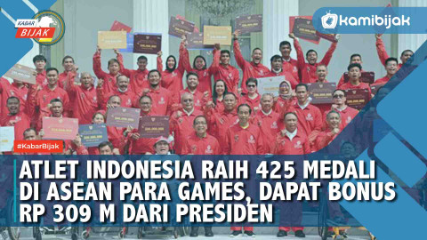 Atlet Indonesia Raih 425 Medali Di ASEAN Para Games, Dapat Bonus Rp 309 ...