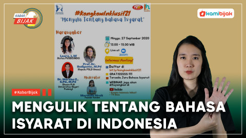 Mengulik Tentang Bahasa Isyarat Di Indonesia - KamiBijak